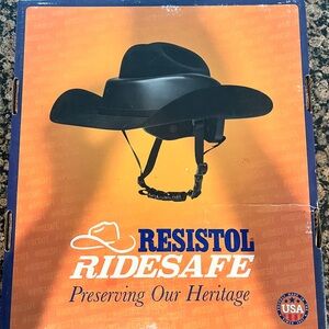 Resistol Ridesafe Black Hat